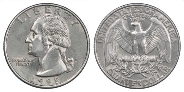 çeyrek dolar para