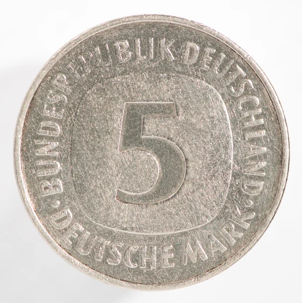 Deutsch Mark monety — Zdjęcie stockowe