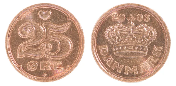 Danish ore coin — Stock Photo, Image