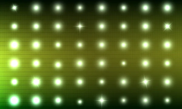 Abstrakter Hintergrund simuliert Lichter auf der Anzeigetafel — Stockvektor