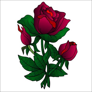 Soyut beyaz zemin üzerine yükseldi. Vektör