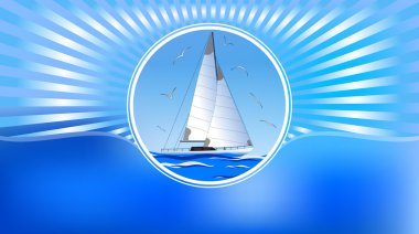 Arka plan olduğunu sembolize yaz. Vektör