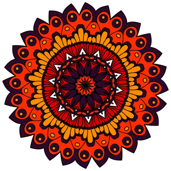 Mandalas. Vintage decorative elements. Oriental pattern, vector — Stock Vector