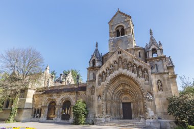 Budapeşte Vajdahunyad castle eski kilisede