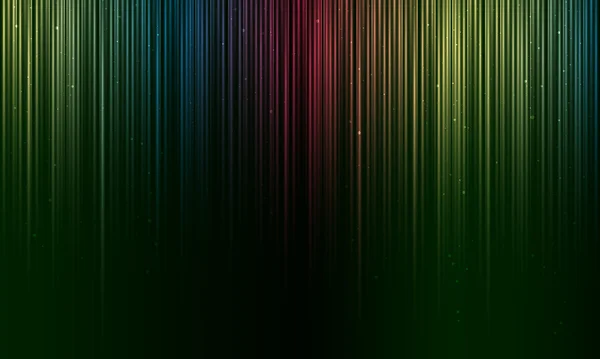 Abstract background is from glowing stripes and particles.Vector — Stock Vector