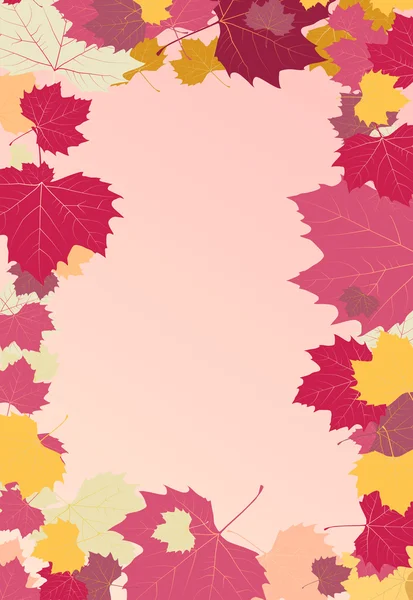 Abstract autumn background.Vector — Stock Vector