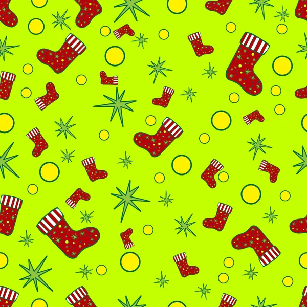 Seamless repeating pattern Christmas.Vector — Stock Vector