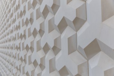 Geometrik şekiller duvar dokusu