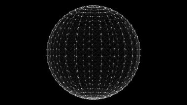 Soyut renkli animasyon dalgaları. Arkaplan özeti