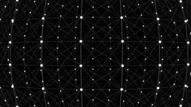 Soyut renkli animasyon dalgaları. Arkaplan özeti