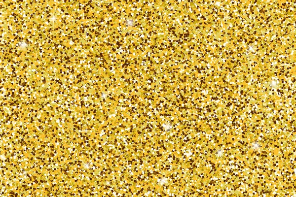 Gouden Glanzende Textuur Vector Glitter Gouden Achtergrond — Stockfoto