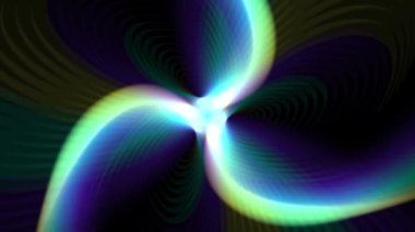 Soyut renkli animasyon dalgaları. Arkaplan özeti