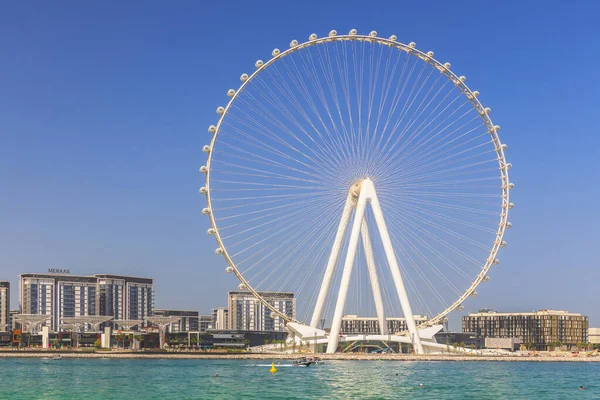 Ντουμπάι Ηνωμένα Αραβικά Εμιράτα Μαρτίου 2021 Τροχός Λούνα Παρκ Στην — Φωτογραφία Αρχείου