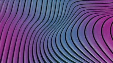 Soyut renkli animasyon dalgaları. Arkaplan özeti