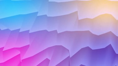 Soyut canlandırılmış üçgen arkaplan