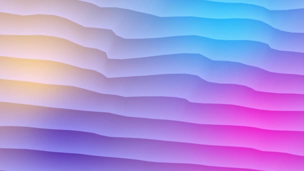 Abstract Animated Triangulated Background — Stock Video