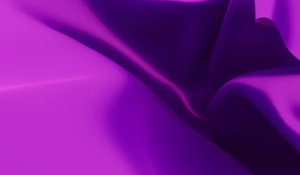 絹の生地を模した3D背景 3Dレンダリング — ストック写真