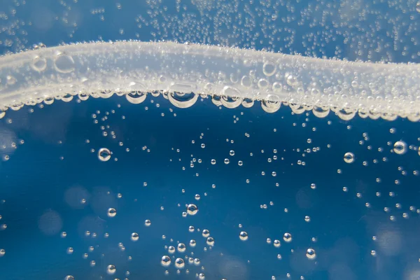Close-up φυσαλίδες νερού — Φωτογραφία Αρχείου
