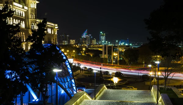 Vista de Bakú desde el Parque Upland — Foto de Stock