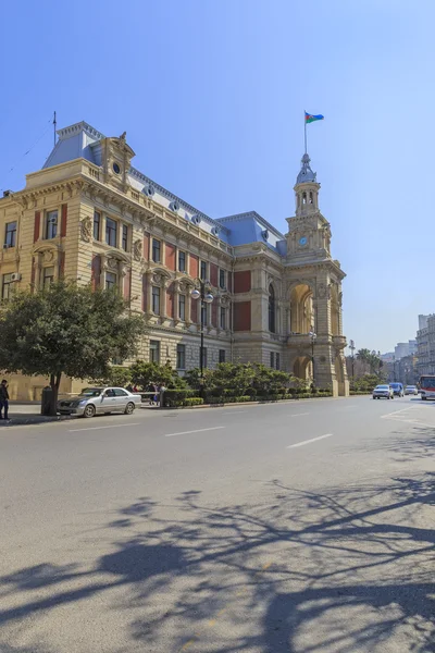 Bau des Baku-Rathauses — Stockfoto