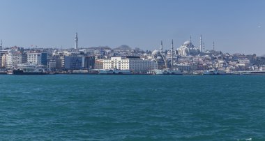 Yeni Camii ve Istanbul'daki Süleymaniye Camii
