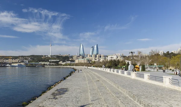 National Seaside Park in Baku — Stock Photo, Image