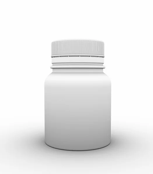Jar for tablets — Stock Photo, Image