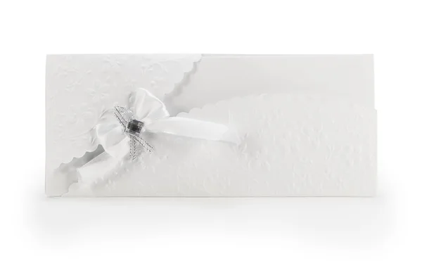 Nvitation card for a wedding on a white background — Stock Photo, Image