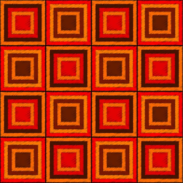 Modèle sans couture composé de squares.Vector couleur — Image vectorielle