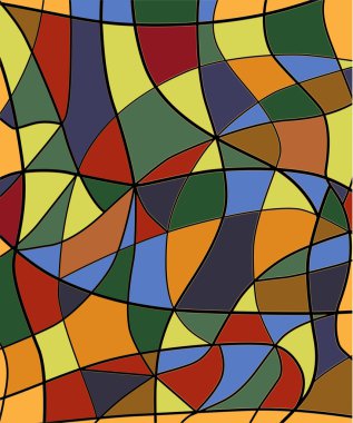 soyut vitray arka plan