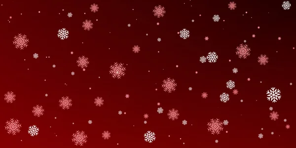 Christmas a background with falling snowflakes — Stock Photo, Image