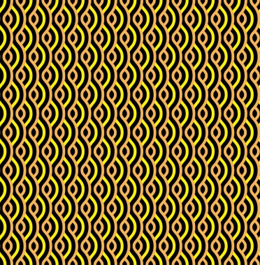 soyut kesintisiz dalga deseni