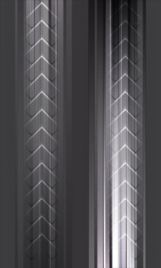 Arka plan lastik izleri taklit ediyor. Vektör