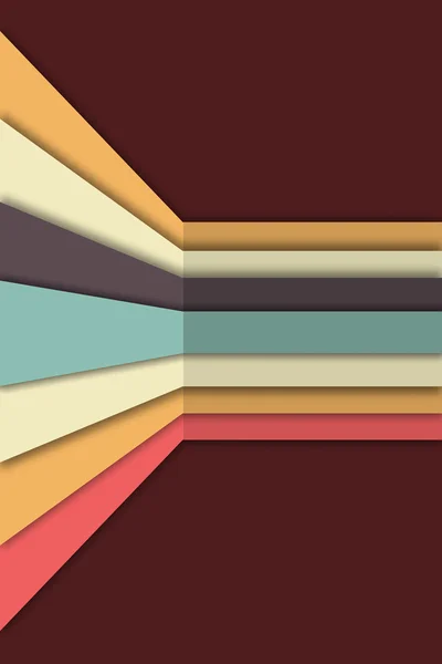Abstrakter Hintergrund imitiert die Farbpalette. Design mater — Stockvektor