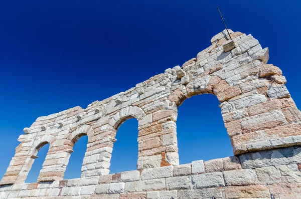 Eski Roma arena, Verona, Ital Antik Roma ampitheater — Stok fotoğraf