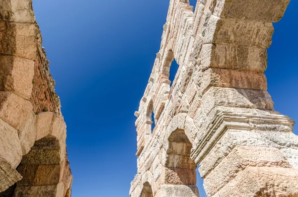 Eski Roma arena, Verona, Ital Antik Roma ampitheater — Stok fotoğraf