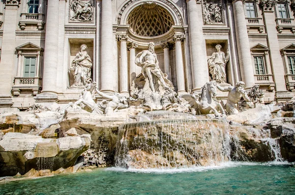 Trevi Çeşmesi, Roma, Ital — Stok fotoğraf