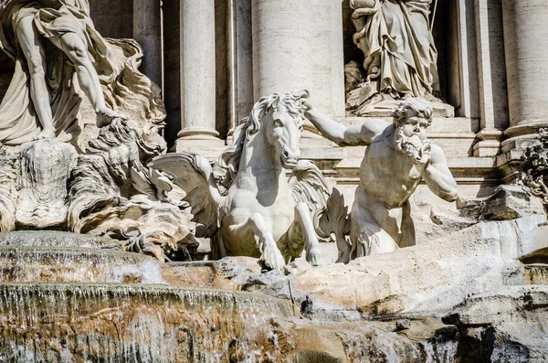 Trevi fountain, Rome, Ital — Stock Photo, Image