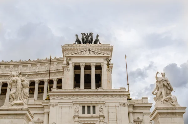 Ulusal Anıt Victor emmanuel II, Roma, İtalya — Stok fotoğraf