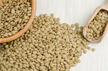 Mercimek, masa örtüsü, arka plan, üzerinde kapat