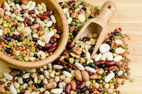 Baklagiller ahşap, portre, arka plan