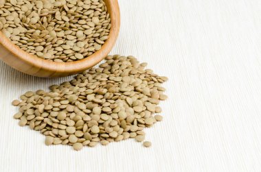 Mercimek, masa örtüsü, arka plan, üzerinde kapat