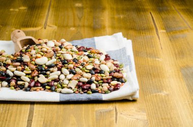 baklagiller Wood, yakın çekim, arka plan