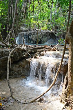 Erawan şelaleler Tayland