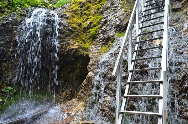 Cascata di Mala Fatra — Foto Stock