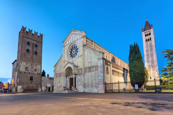 Basilica di San Zeno Maggiore en Verona —  Fotos de Stock