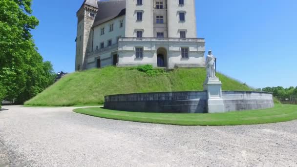 Castillo Chateau de Pau — Vídeos de Stock