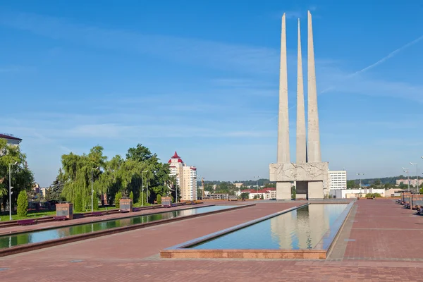 Monumento a la Segunda Guerra Mundial en Vitebsk — Foto de Stock