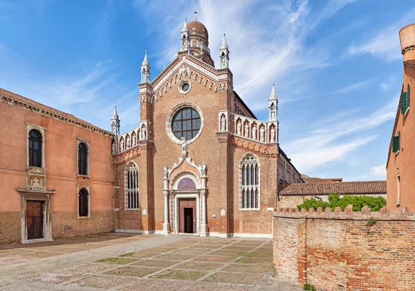 Iglesia de Madonna dell 'Orto en Venecia — Foto de Stock