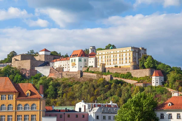 Fortaleza Veste Oberhaus Passau Baviera Alemania — Foto de Stock